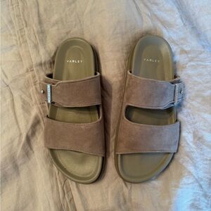 Varley Latona Sandals in Cinder, worn once, size 9